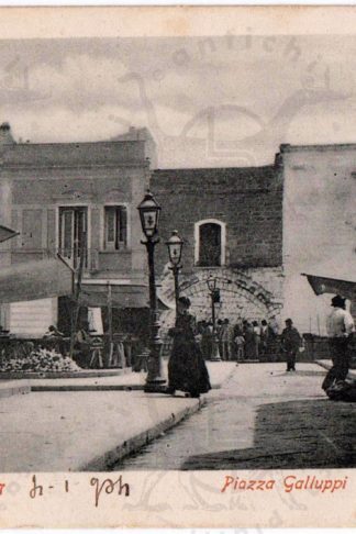 cartolina_d_epoca_ Barletta_Andria_Trani_Canosa_di_Puglia