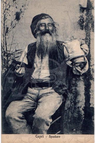 cartolina_d_epoca_ Napoli_Capri_pescatore_spadaro