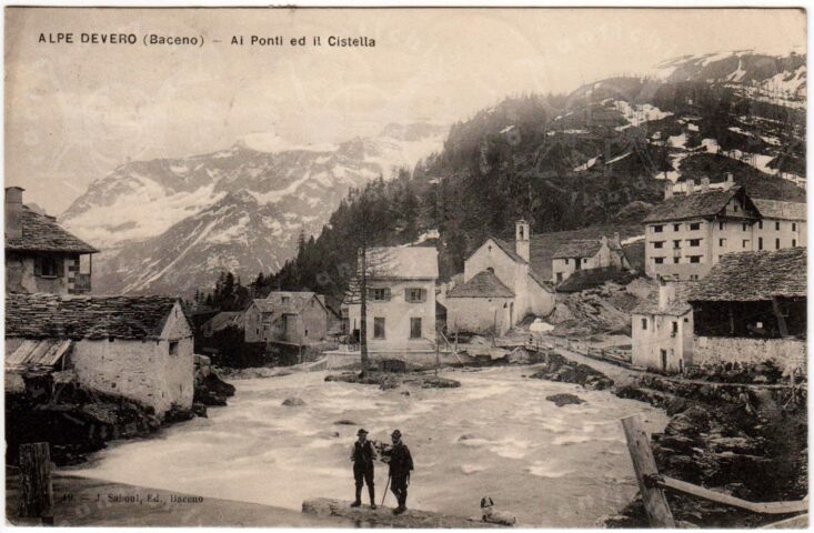 Cartolina_d'epoca_regionalismo_Piemonte_Verbano_Cusio_ossola_alpe_devero_baceno_ai_ponti_cistella (2)