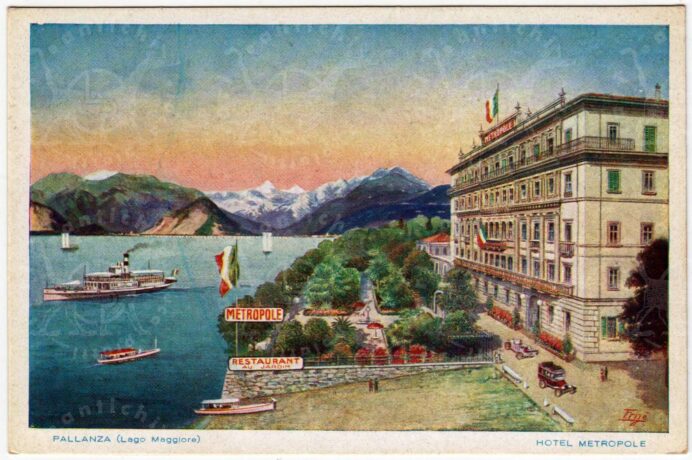 Cartolina_d'epoca_regionalismo_lago_maggiore_Piemonte_Verbano_Cusio_ossola_Verbania_pallanza_hotel_metropole (2)
