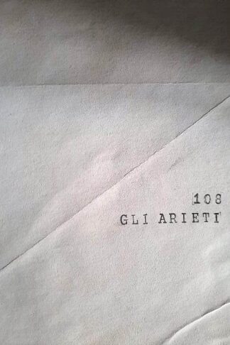 108 BISAGNI GUIDO - Gli arieti