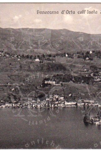 Cartolina_d'epoca_regionalismo_Piemonte_Verbano_Cusio_Ossola_Novara_Orta_San_Giulio