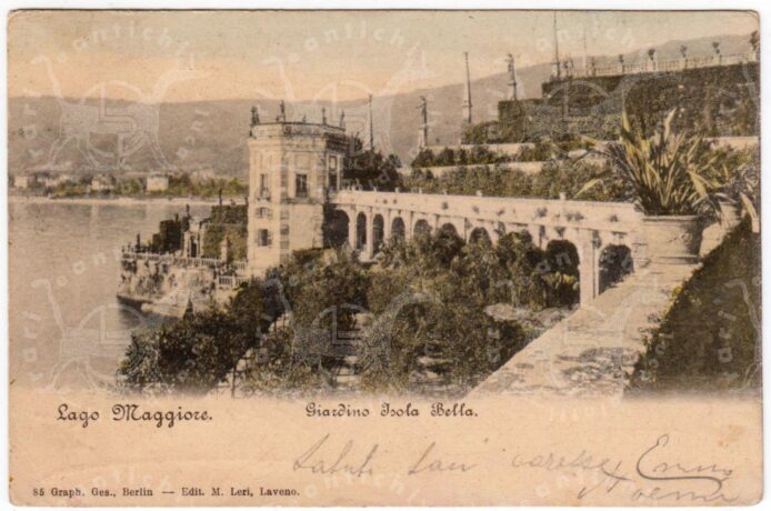 Cartolina_d'epoca_regionalismo_Piemonte_Verbano_Cusio_Ossola_Stresa_Isola_Bella_Isole_Borromee_Lago_Maggiore