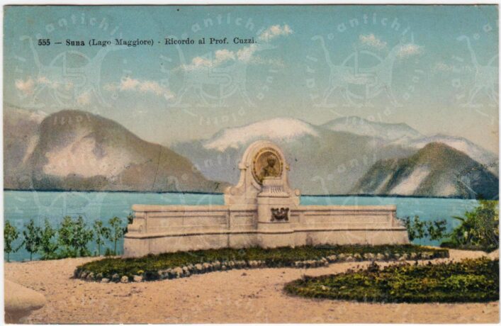 Cartolina_d'epoca_regionalismo_Piemonte_Verbano_Cusio_Ossola_Verbania_frazione_Suna_Lago_Maggiore