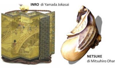 Inro Netsuke Sagemono Suzuribako