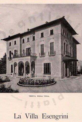 ANONIMO - La villa Esengrini a Montalbano di Varese