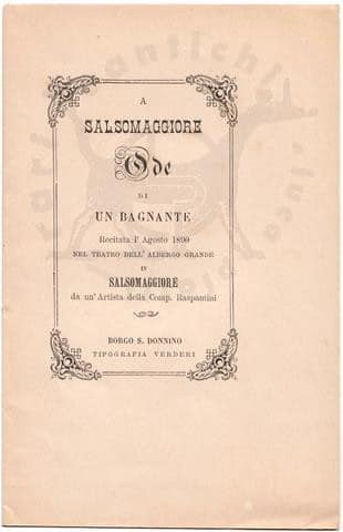 SCOTTI GIULIO - A Salsomaggiore