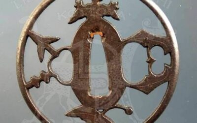 Tsuba a Mito Scuola Sekijoken e Scuola Koami