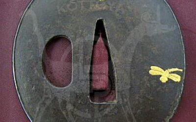 Tsuba Jakushi I il fondatore della scuola Jakushi