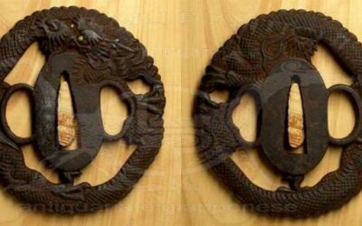 Tsuba La scuola Jakushi attiva nella provincia di Hizen