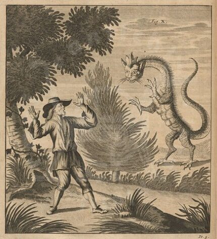 Criptozoologia_librirarieantichi_serpente_ValVigezzo_Tatzelwurm_Tatzlwurm