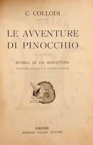 Collodi_Carlo_avventure_Pinocchio_Storia_ burattino_Illustrata_da_Luigi_Augusta_Cavalieri_librirarieantichi (3)