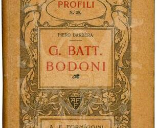 L’officina privata di Giambattista Bodoni