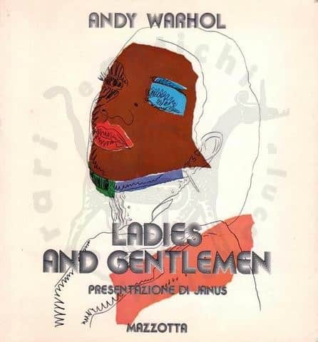洋書 Andy Warhol Ladies & Gentlemen WARHOL ANDY - Ladies and gentlemen – libri rari libri antichi e