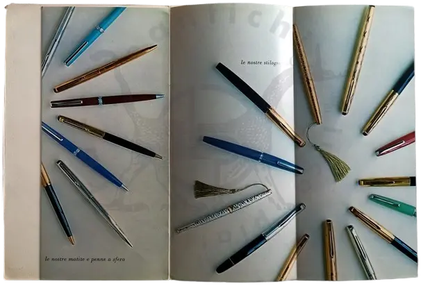 AURORA PENNA STILOGRAFICA CATALOGO