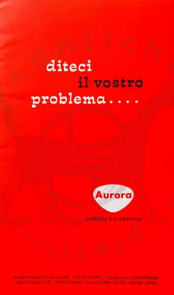 AURORA PENNA STILOGRAFICA CATALOGO