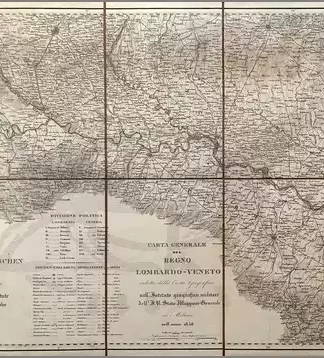 Carta regno Lombardo Veneto