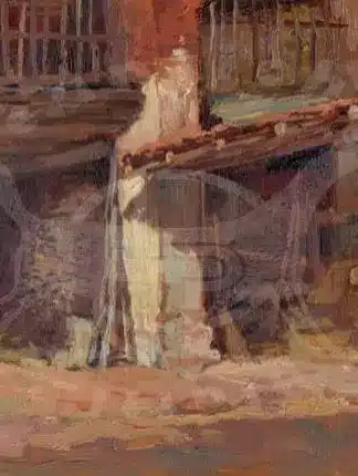 Magrotti Ercole– quadro olio